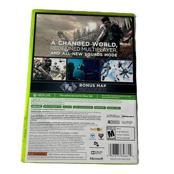 Call of Duty: Ghosts (Microsoft Xbox 360, 2013) - Picture 3 of 3
